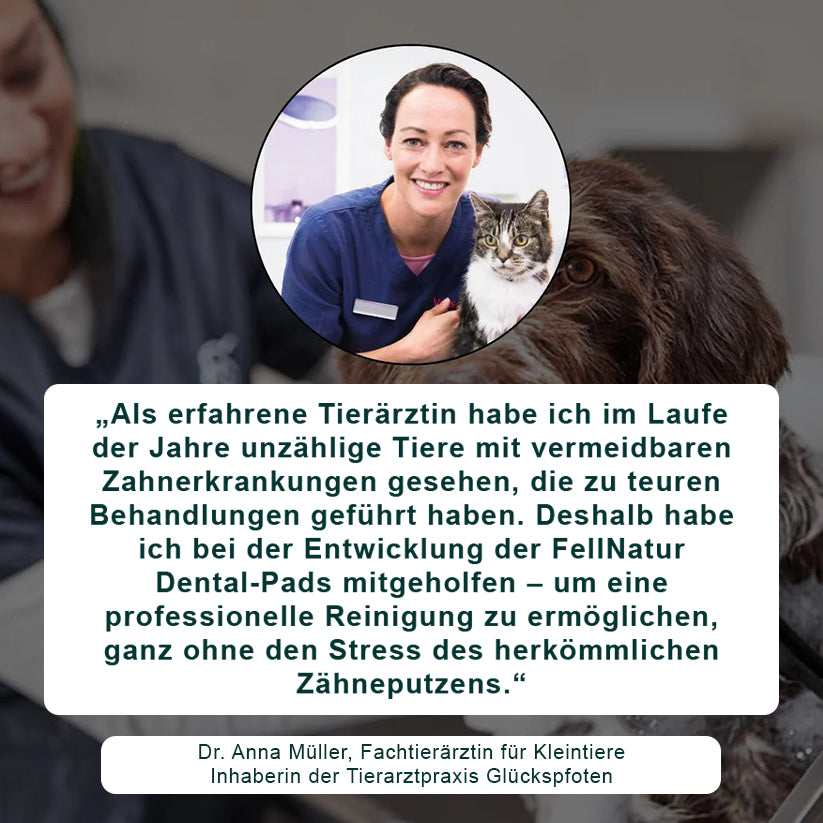 Haustiere Zahnpflege Finger-Pads