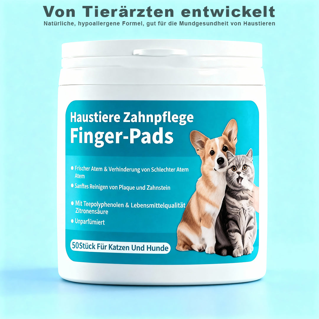 Haustiere Zahnpflege Finger-Pads